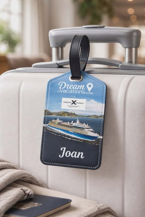 Personalized Cruise Luggage Tags-Perfect Client Gift!