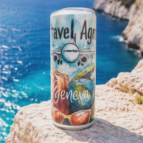 Personalized 20 oz Travel Agent Tumbler