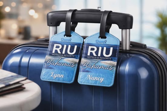Personalized Resort or Destination Luggage Tags-Perfect Client Gift!