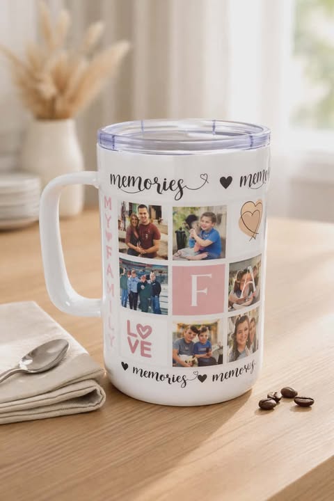 Stainless Steel Mug-Family