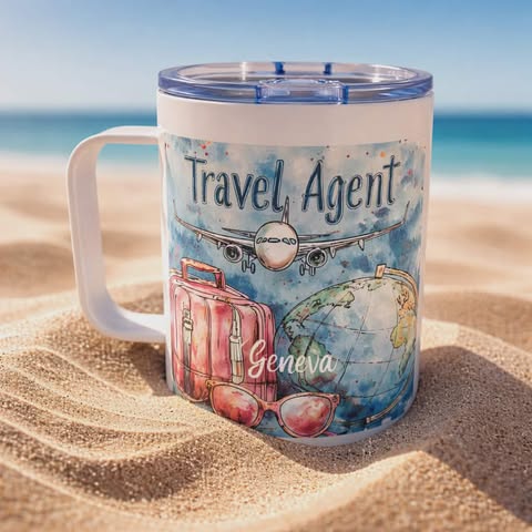Stainless Steel Mug for Travel Agent